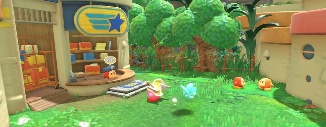 Jeu switch kirby et le monde oublie - La Poste