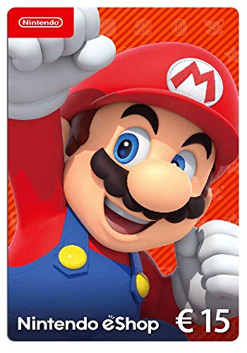 Carte Nintendo eShop 15 EUR | Code de téléchargement (EU) | Switch/3DS/Wii-U