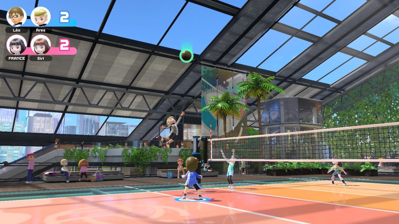Nintendo Switch Sports volley-ball