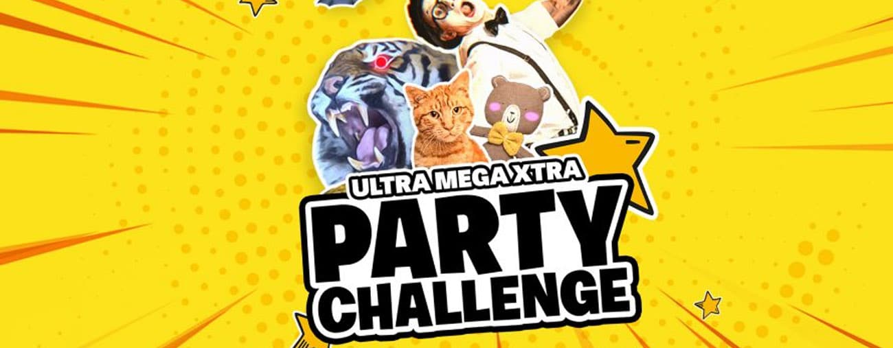 Ultra Mega Xtra Party Challenge switch announcement