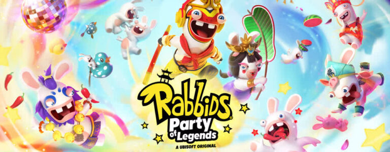 Jeu Switch Les Lapins Crétins Party Of Legends - Neuf Scellé, Version Française, Code Dans La Boîte