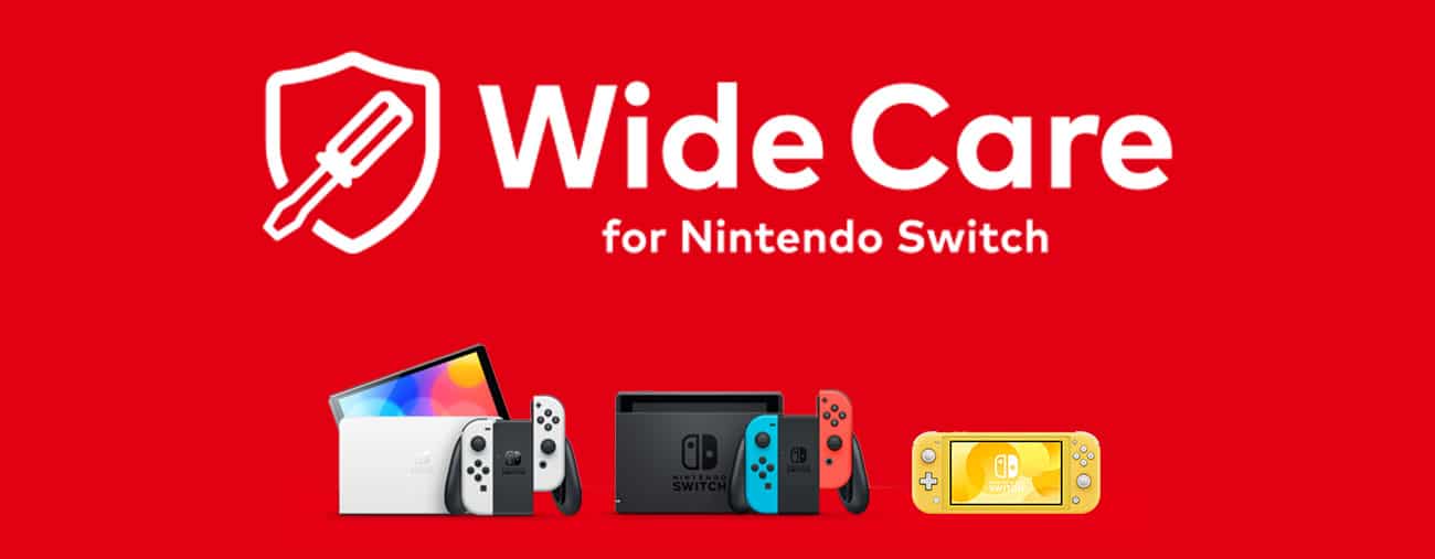 wide care équivalent applecare nintendo switch