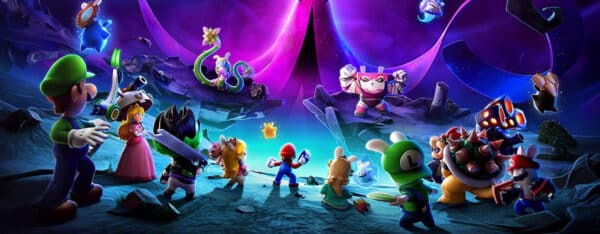 mario + the lapins crétins sparks of hope trailer histoire