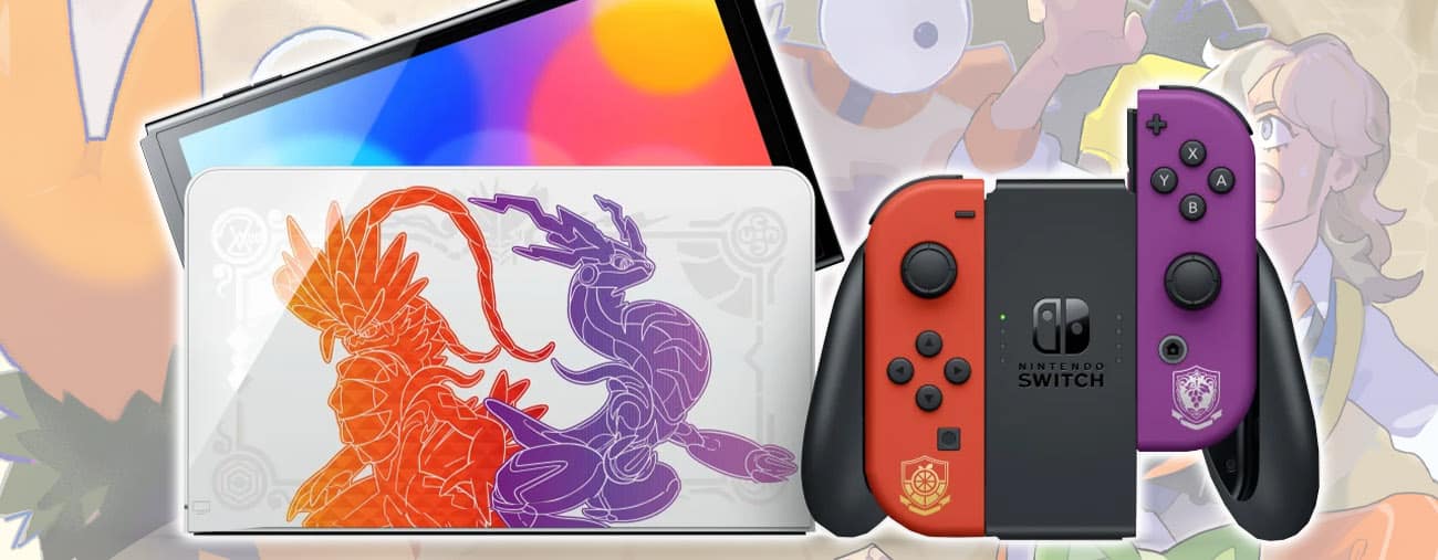 switch oled pokémon écarlate violet