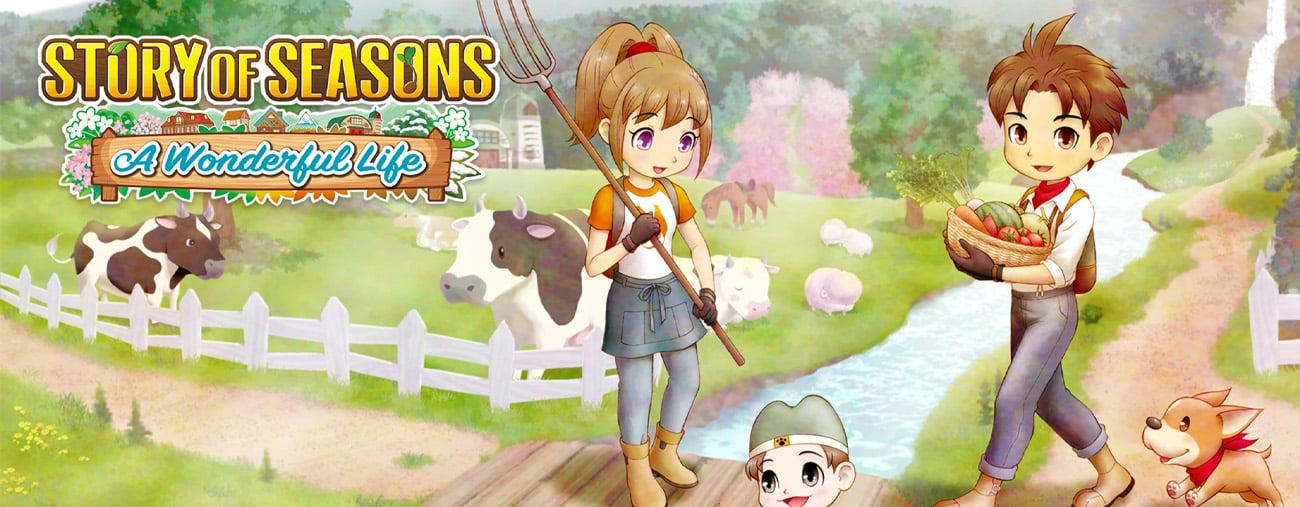 story of seasons a wonderful life overview trailer