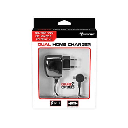 Subsonic - Subsonic - Home charger - double chargeur pour Nintendo New 3DS XL, New 2DS XL, New 3DS, 2DS, 3DS XL, 3DS et DSI