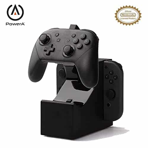 PowerA Station de charge pour Joy-Con + manette Pro de Nintendo Switch