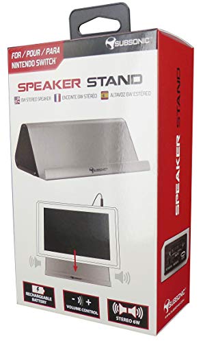 Subsonic - Subsonic - Support audio avec enceinte pour Nintendo Switch, puissance 2x 3W - Speaker stand