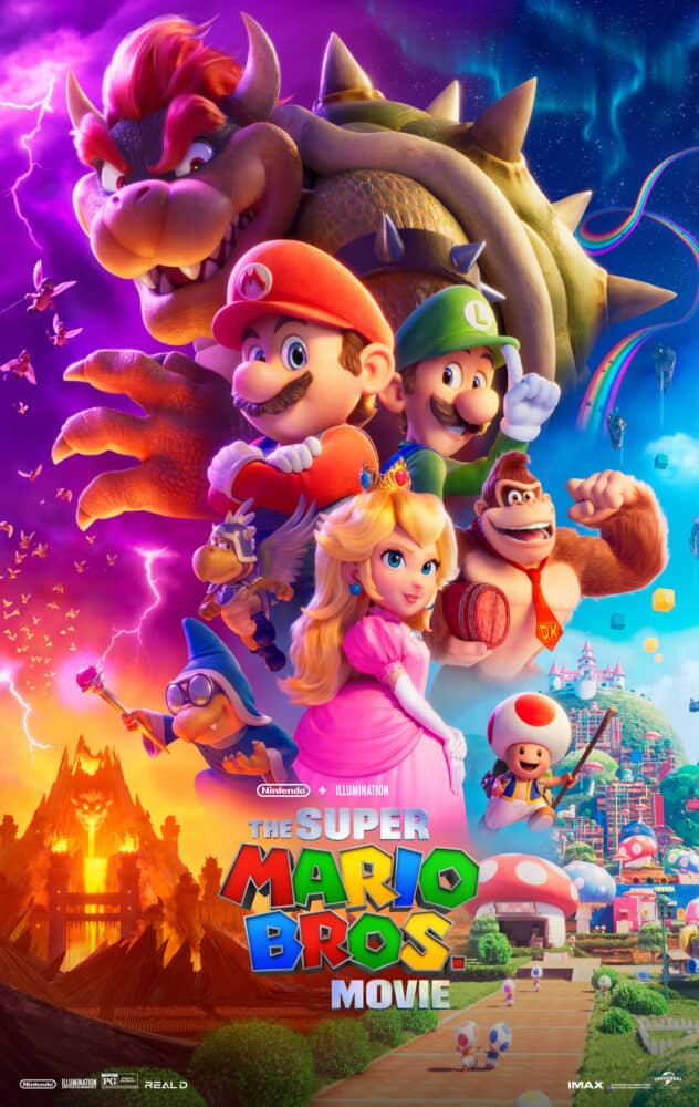 Affiche officielle Super Mario Bros. Le Film