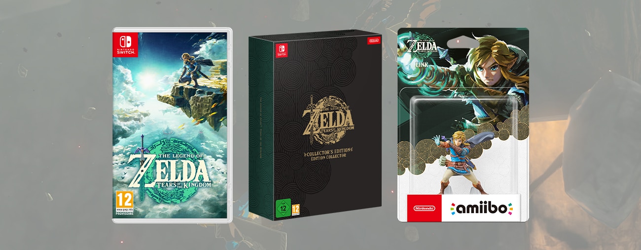 Zelda TOTK - Où précommander le jeu, l'amiibo et le collector ?