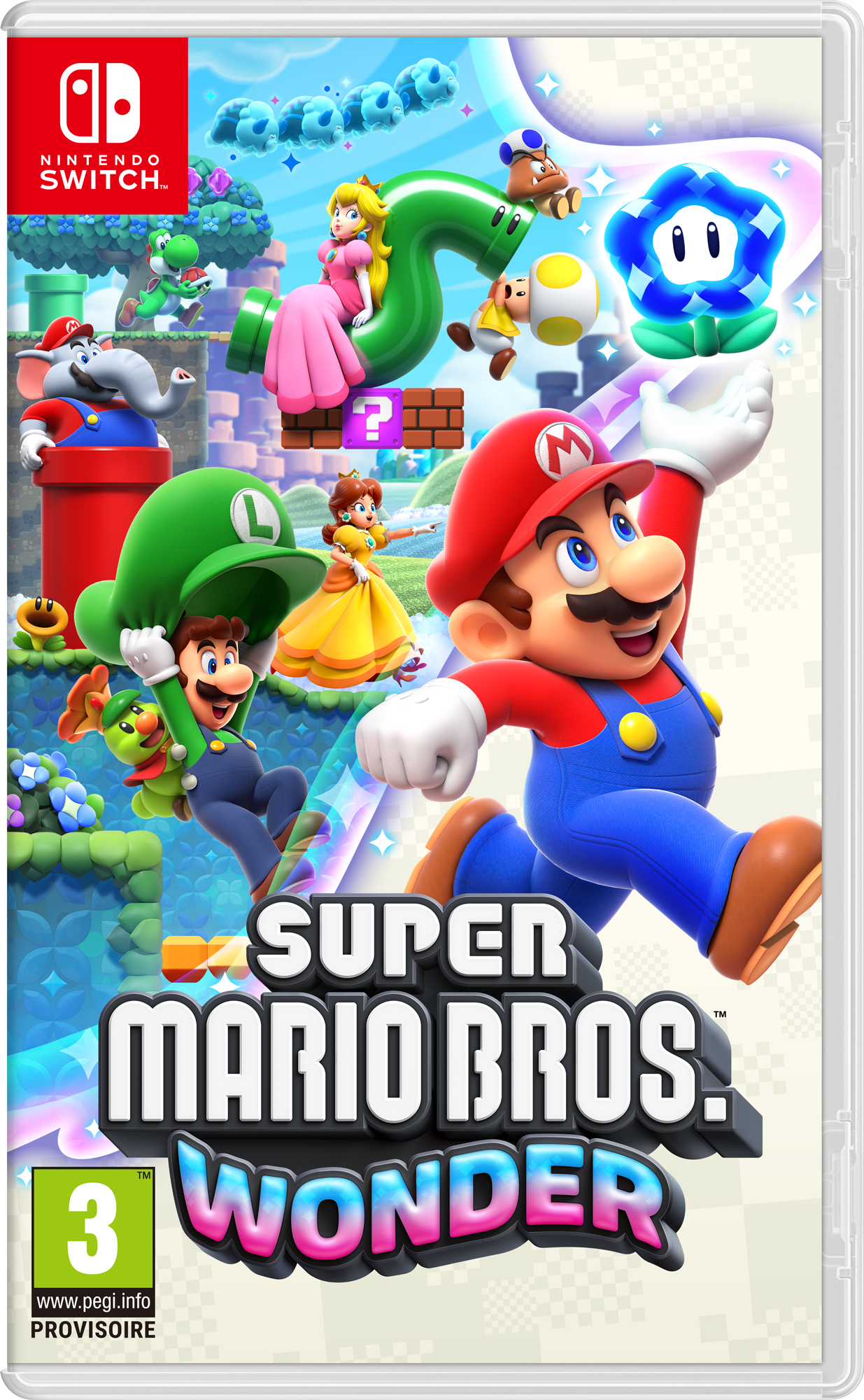 Date de sortie du jeu Super Mario Bros. Wonder sur Nintendo Switch - Switch -Actu
