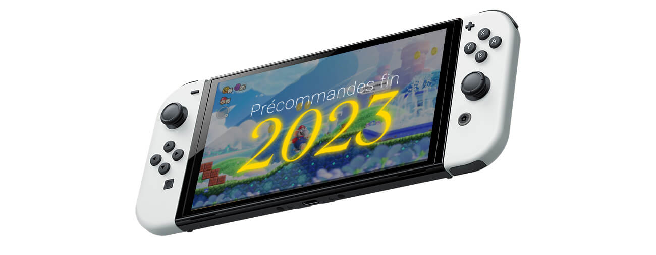 Les précommandes de fin d'année 2023 sur Nintendo Switch