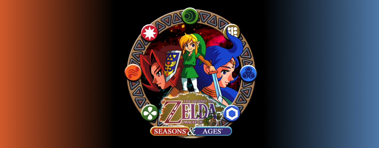 zelda oracle logo double