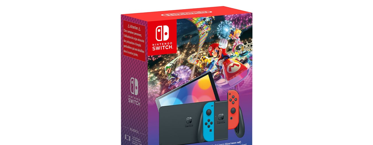Black Friday - Le pack Nintendo Switch OLED + Mario Kart 8 Deluxe officialisé
