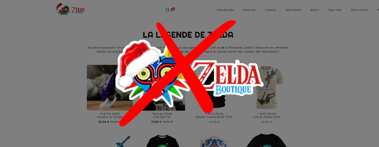 Zelda-Boutique : l'arnaque à éviter