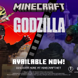 Godzilla sème la terreur dans Minecraft