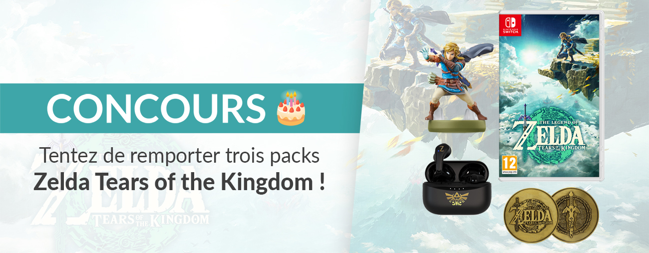 Gagnez des packs Tears of the Kingdom sur Twitter – CONCOURS