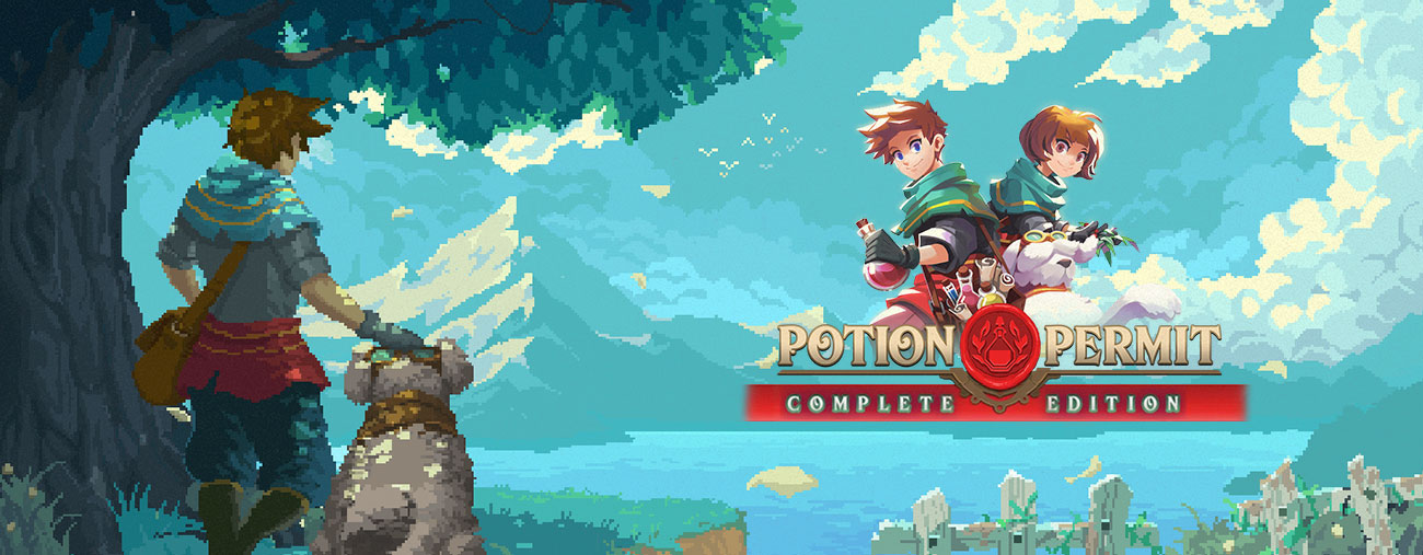 Image en pixel art de Potion Permit : Complete Edition