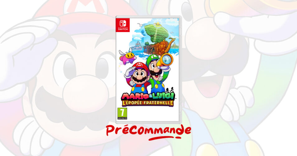 Mario & Luigi : L’épopée fraternelle – Où précommander le jeu (49.90€) ?
