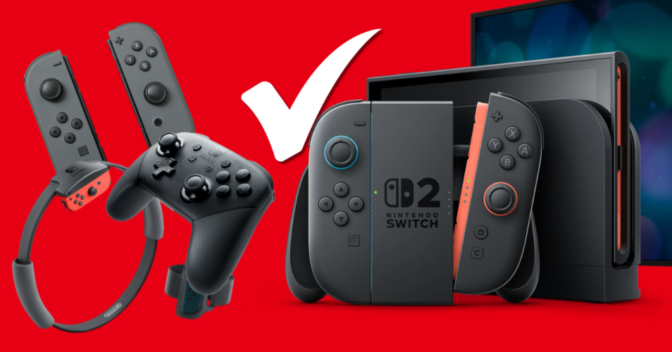 Manettes Switch 1 Compatibles Switch 2