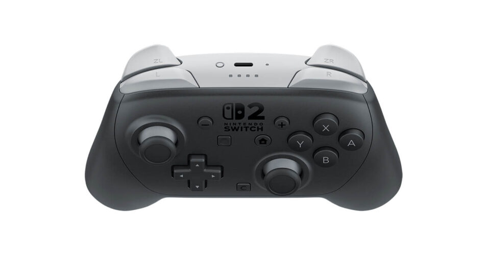 manette pro 2 gachettes non analogiques switch 2