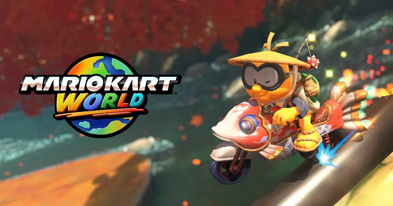 mario kart world caméra libre