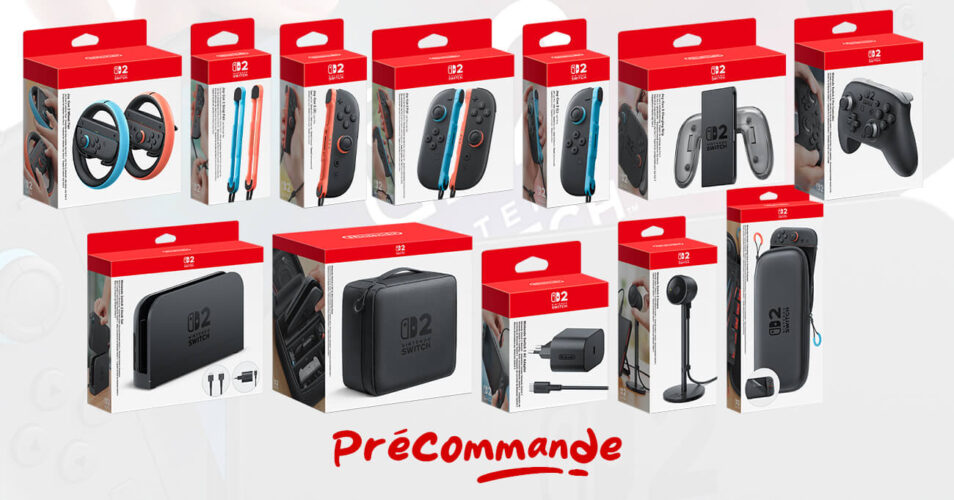 Switch 2 – Où précommander les accessoires officiels ?