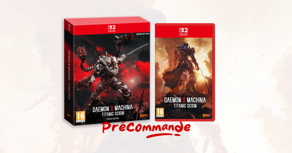 DAEMON X MACHINA: Titanic Scion – Où précommander le jeu (69.99€) ?