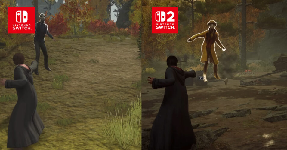 hogwarts switch 1 switch 2 comparaison