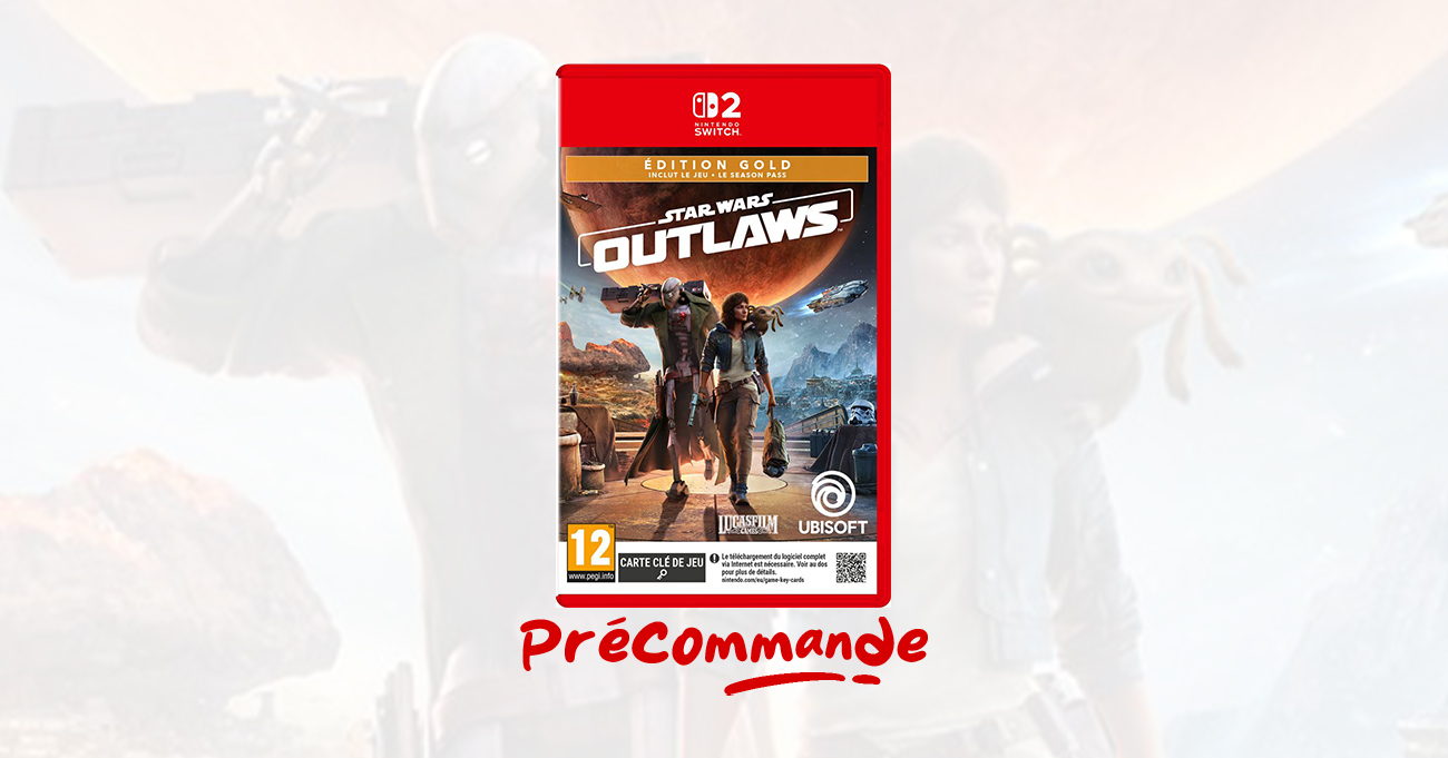 précommande star wars outlaws switch 2