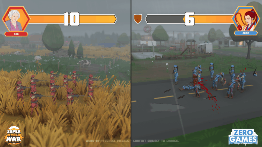 Super World War Nintendo Switch screenshot