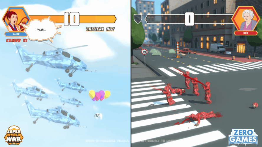 Super World War Nintendo Switch screenshot