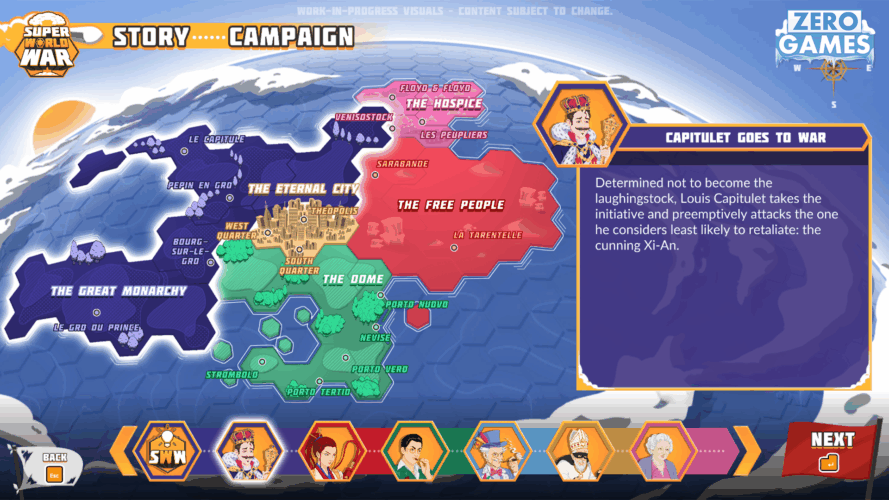 Super World War Nintendo Switch screenshot