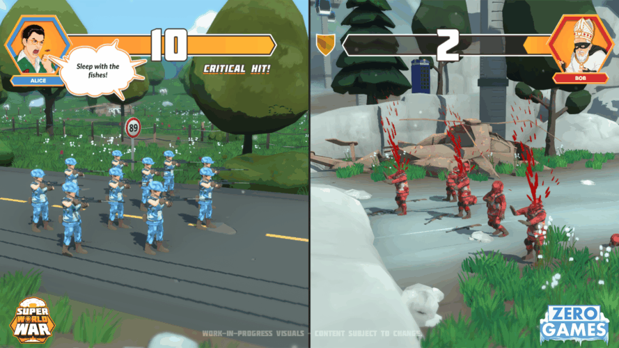Super World War Nintendo Switch screenshot
