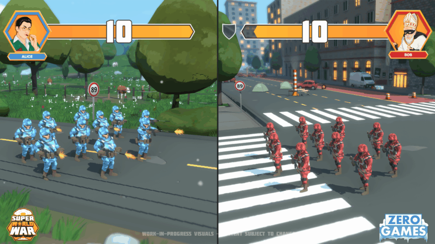 Super World War Nintendo Switch screenshot