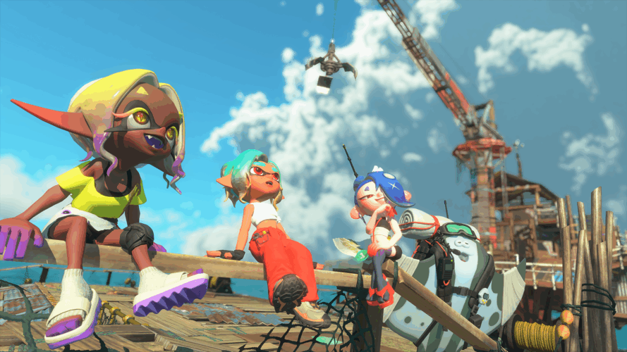 Splatoon Raiders screen Switch 2