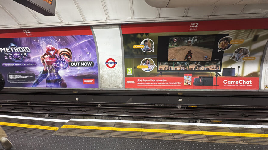 metroid prime 4: beyond affiche métro
