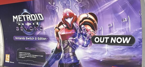 metroid prime 4: beyond affiche métro