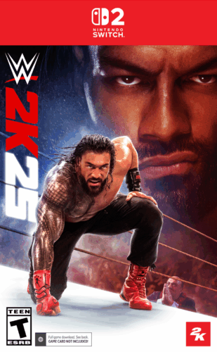 WWE 2K25 Switch 2 boxart