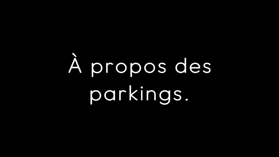A Dream About Parking Lots