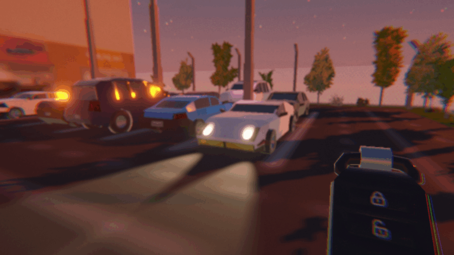 A Dream About Parking Lots