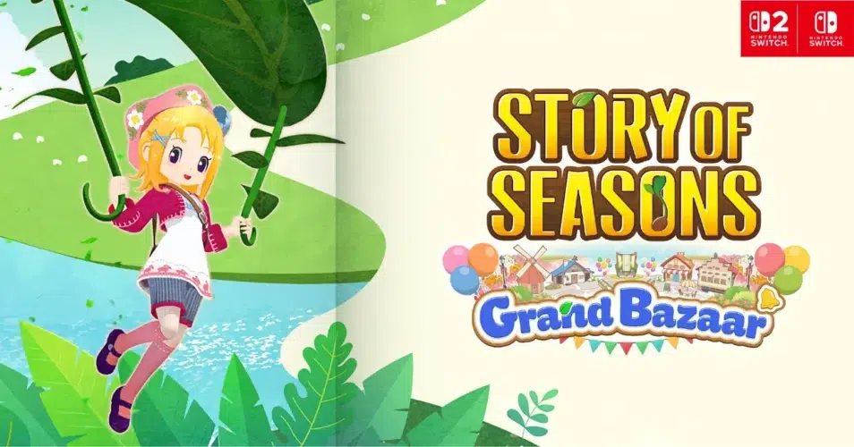 story of seasons: grand bazaar switch 2 overview trailer