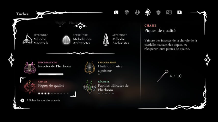 capture d'écran Hollow Knight: Silksong