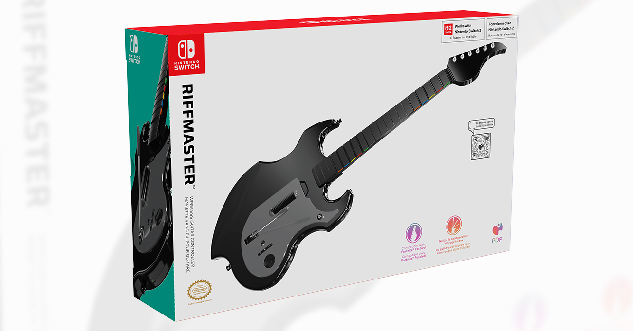 Turtle Beach lance une guitare pour Switch (et Switch 2), pensée pour Fortnite Festival