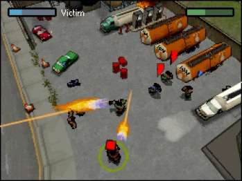 Grand Theft Auto: Chinatown Wars Nintendo DS screenshot