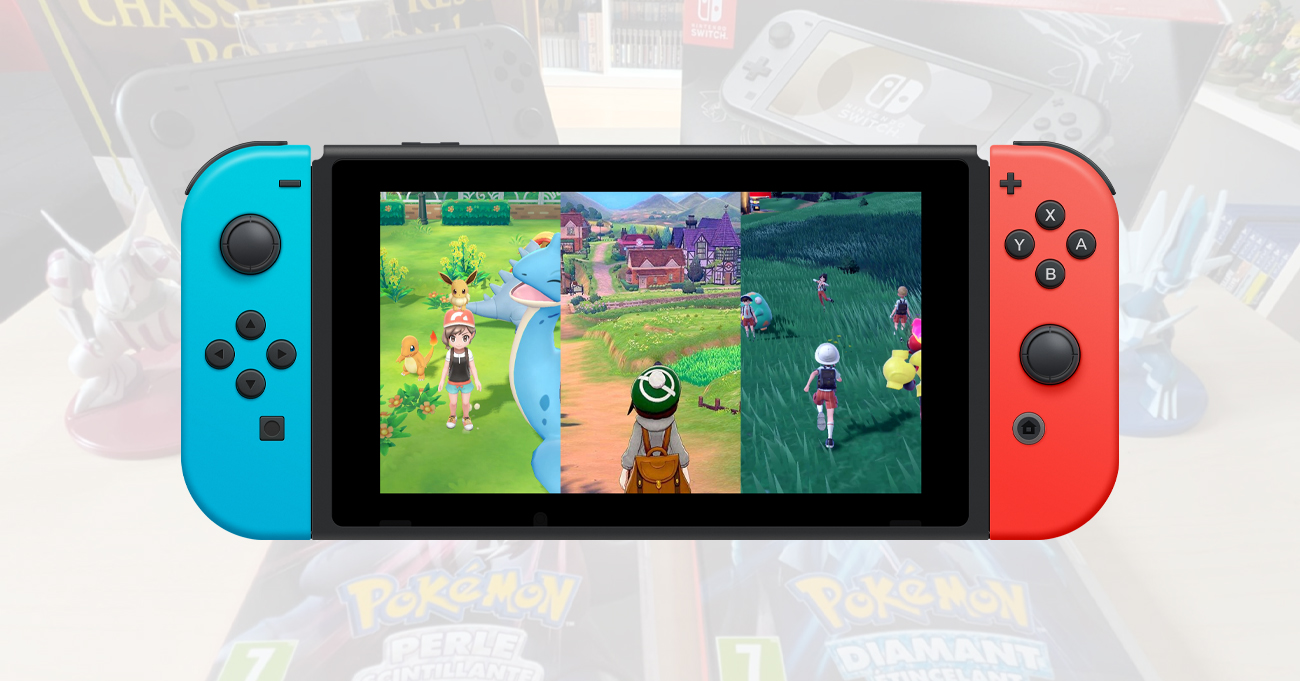 Collection Pokémon : rétrospective de la saga sur Switch, en photos