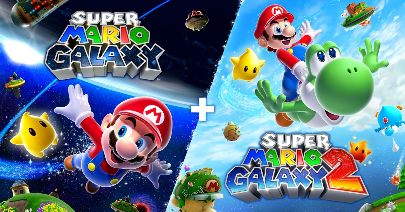 Super Mario Galaxy + Super Mario Galaxy 2