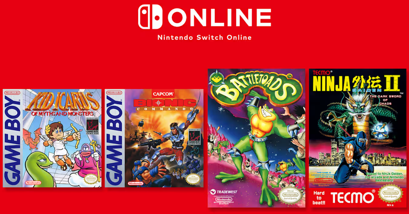 Nintendo Switch Online : quatre jeux NES/GB ajoutés au catalogue