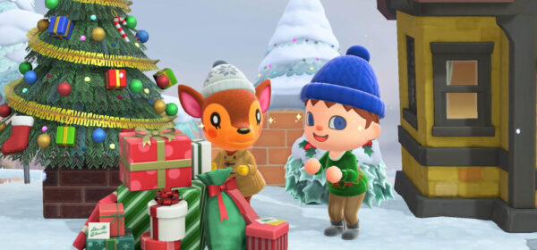 animal crossing new horizons neige noel hiver