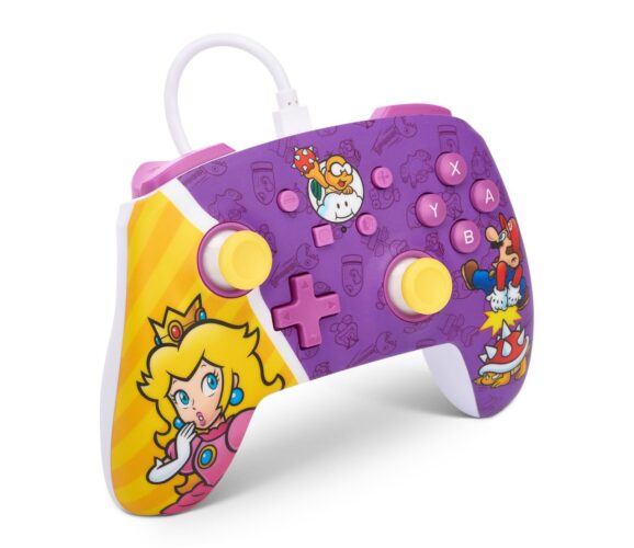 Manette filaire PowerA pour Nintendo Switch – Princess Peach Battle